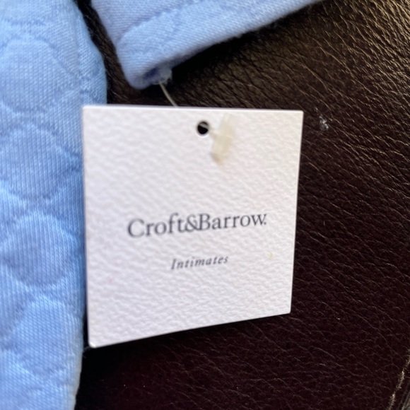 Croft & Barrow Intimates zip up robe - Picture 4 of 8